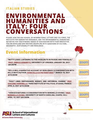 Environmental Humanities and Italy_ Four Conversations Spring2021