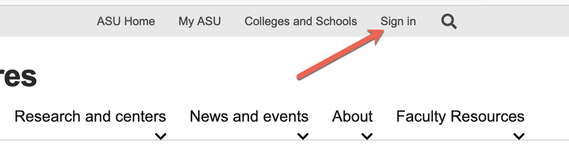 SILC Sign-in Link With Arrow
